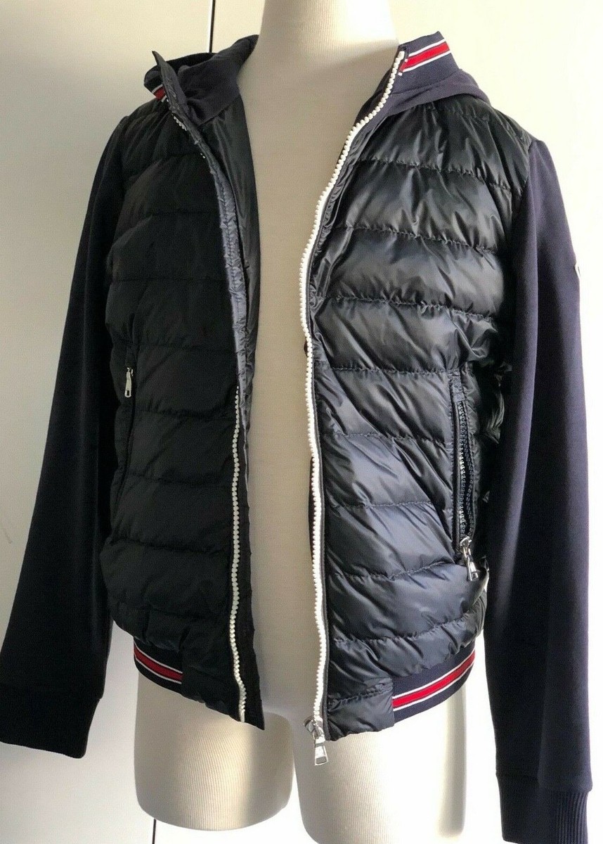 Kids Moncler Boys Navy Maglia Cardigan Jacket - Size 10