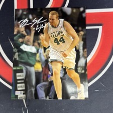 Brian Scalabrine Signed 8x10 Photo Boston Celtics Autographed Steiner CX