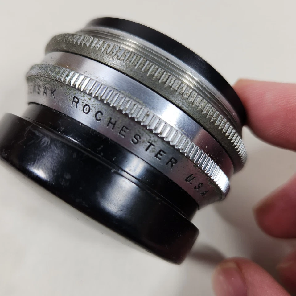 Lente Velostigmat de ampliación Wollensak 162 mm 1:4,5 con tapa  Foto 4 de 4