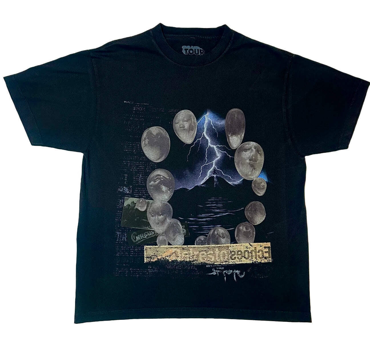 Travis Scott Utopia USA Tour Delresto Echoes Tee