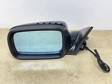 99-06 BMW E46 325ci 330ci Left Driver LH Door Mirror Heated FOLDING BLUE OEM