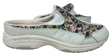 Easy Spirit Women's Settime Classic Slip On Mules White/Floral Size:6.5 172K
