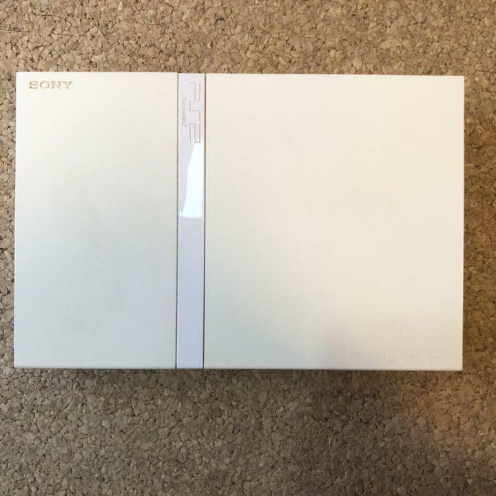 Sony PS2 SCPH-77000 Playstation Slim White Console & Controller