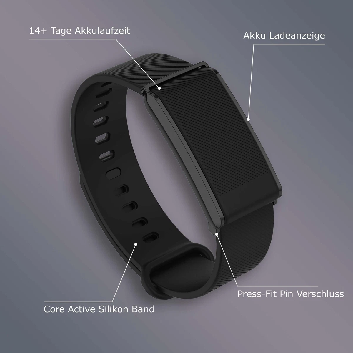 Northpoint Smart Band Fitness Tracker Wasserfest Herzfrequenz Schlaf 100+ Sport