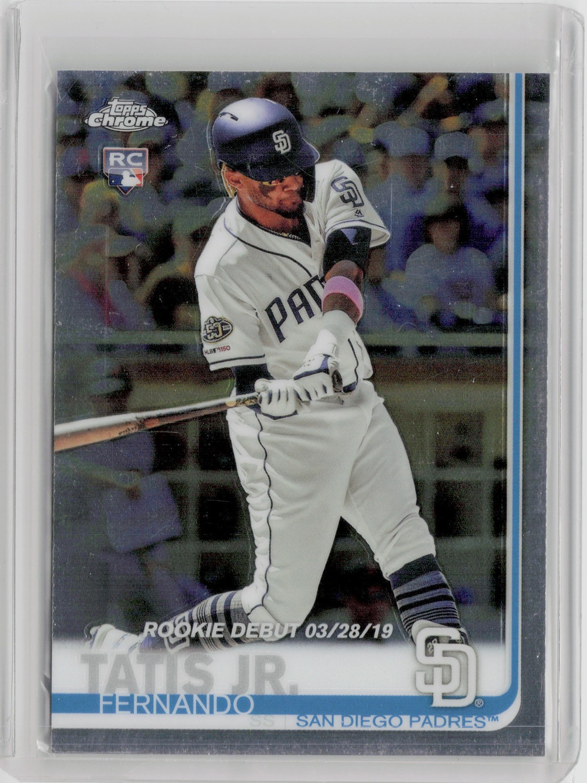 2019 Topps Chrome Update Fernando Tatis Jr. RC #54 Padres