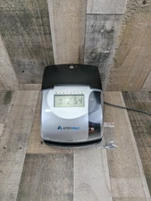 Acroprint ES900 Time Stamp Punch Card Recorder Tested