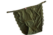 .VICTORIA'S SECRET DREAM ANGELS ADJUSTABLE SMOOTH STRING BIKINI PANTY S