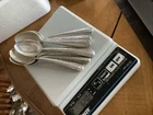 12  Candlelight by Towle Sterling Silver Teaspoons 6" Flatware Silverware 320gms