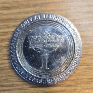 Terrible's Hotel Casino Las Vegas Collectible $1 Gaming Token