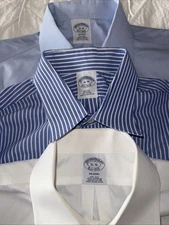 Brooks Brothers Regent Button Down Shirts Lot Of 3 Size 16-36