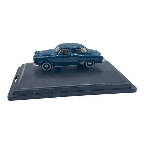 1950 Studebaker Champion Starlight Coupe Diecast car 1:87 Scale Oxford Aqua - Picture 8 of 24