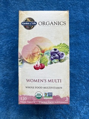 Garden of Life Organics Women's Multi Tablets (120 Tablets) Item: 658010117746