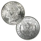 1880 P Morgan Silver Dollar $1 Brilliant Uncirculated BU