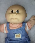 Cabbage Patch Doll Light Complexion No Hair Signed w/ Outfit