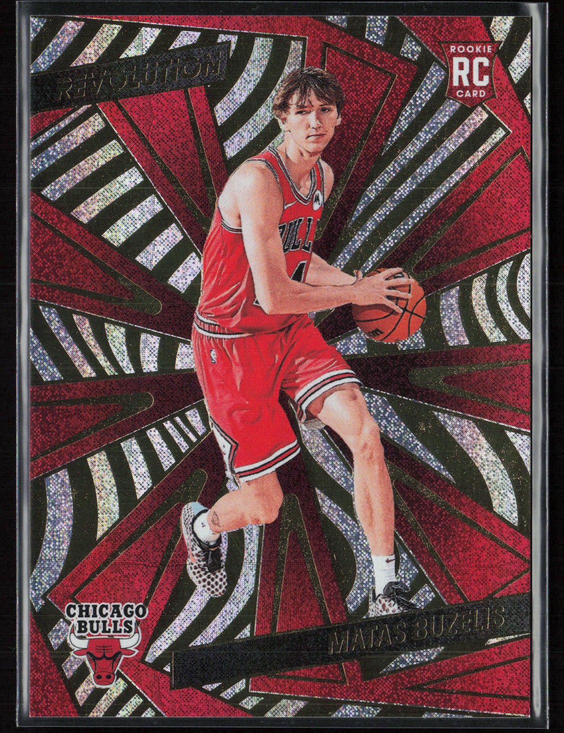 Matas Buzelis 2024-25 Panini Revolution #129 Neutron RC /125 Chicago Bulls