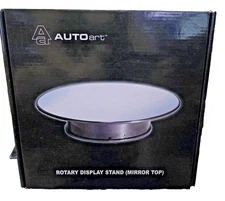 AUTOart Rotary Display Stand Mirror Top - 10-inches or 25.5 cm (medium) NIB