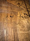 Hand Burned Wood Carving Wall Art Pyrography Unique 18x10 Decor — photo 3