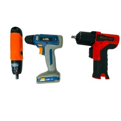 Snap-On Blue Ridge Black & Decker Cordless Power Tool Lot CT861 Impact Drill