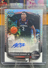 Silas Demary Jr. 2025-26 Bowman Chrome Prospect Auto Mojo RC #CPA-SD UConn