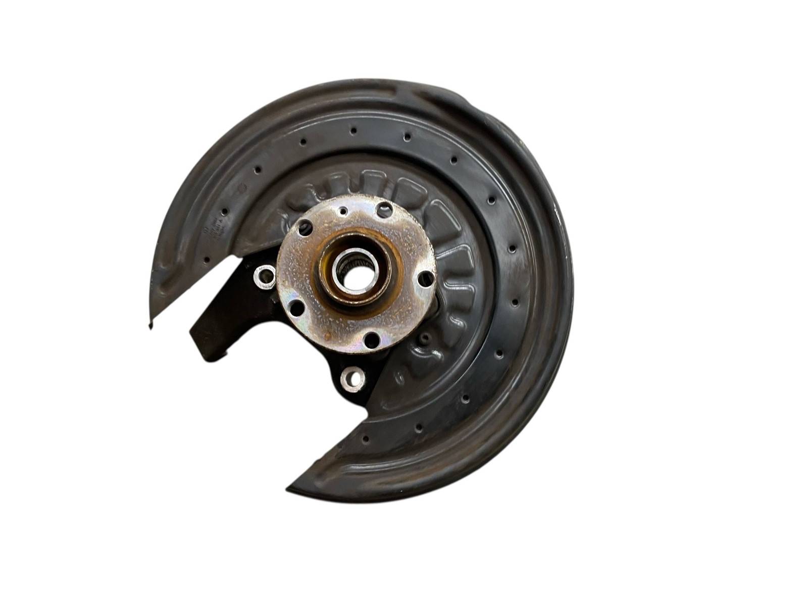 2015 BENTLEY CONTINENTAL AWD LH LEFT REAR SPINDLE KNUCKLE WHEEL BEARING HUB OEM