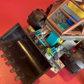 LEGO 4950: Rock Raiders Loader-Dozer - Retired; INCOMPLETE w/instructions