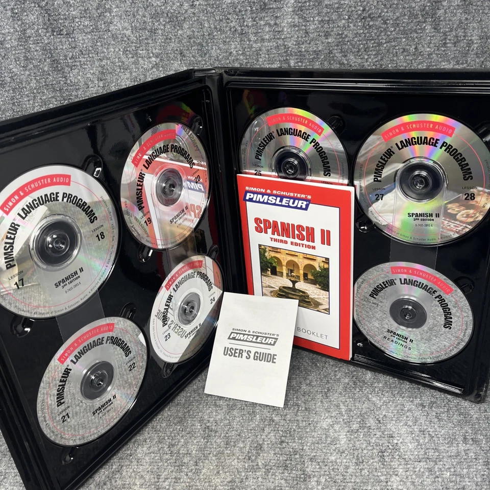 Pimsleur Spanish Level 2 3rd Edition Complete 16 Audio CD Language Course Set - Image 2 of 4