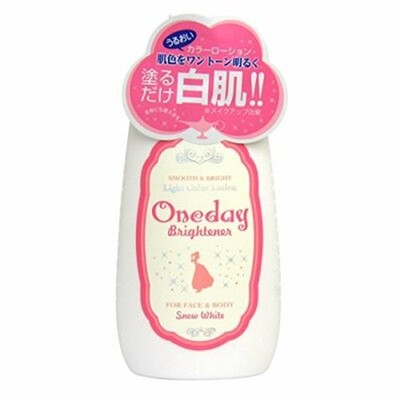 One Day Brightener 120ml Smooth and Bright Light Color Lotion Japan