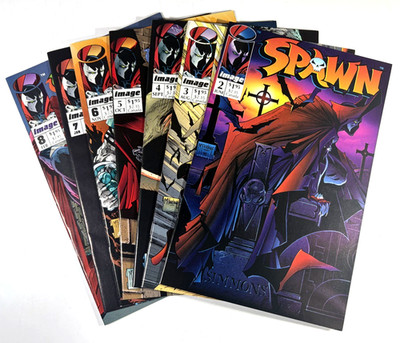 Image SPAWN (1992) #2 3 4 5 6 7 8 Todd McFarlane VF to NM (9.4) Ships FREE!