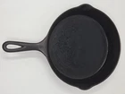 Vintage Wagner Ware Sidney O 1058 V #8 Cast Iron Skillet With Double Spout