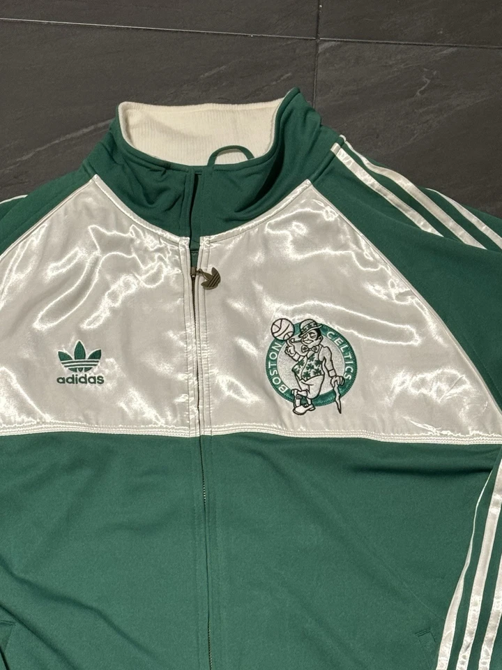 2008 Adidas Boston Celtics Championship Banner Zip Up Jacket Men’s 2XL - Image 4 of 4