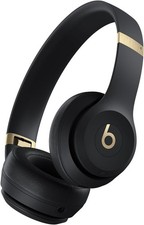 Beats Solo 4 - Wireless On-Ear Bluetooth Headphones - Black Gold