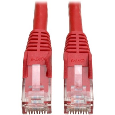 Tripplite N201002RD 2ft Cat6 UTP Patch Cable Red RJ-45 M-M