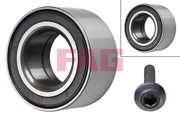 Schaeffler FAG Radlagersatz 713 6102 90 FüR VW Audi B5 Passat A4 80 3B3 3B6 B4-image