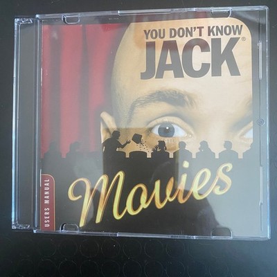 You Don't Know Jack Movies CD-ROM PC Game Trivia Quiz Software