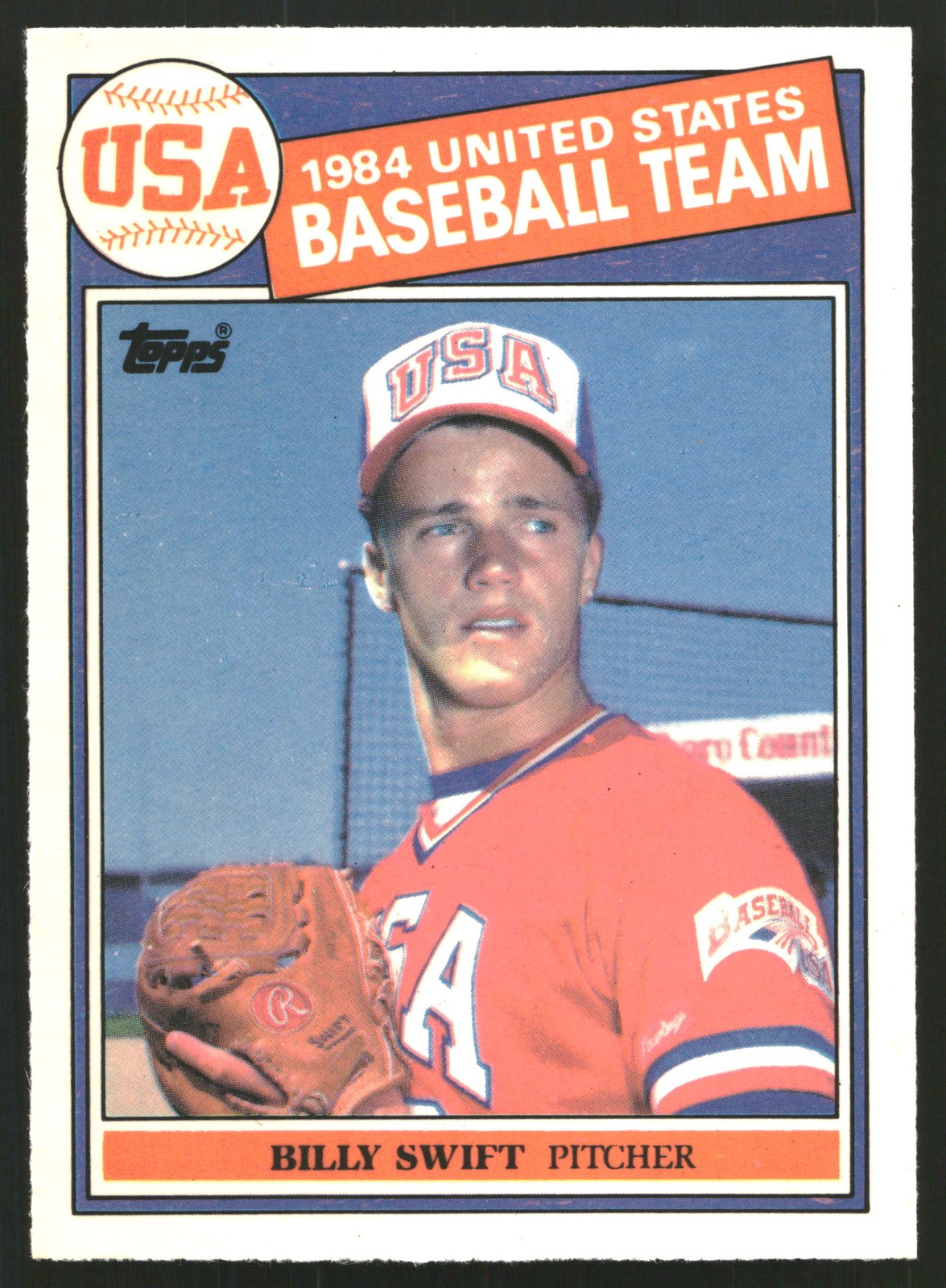 1985 Topps #404 Bill Swift Collector's Edition (Tiffany)