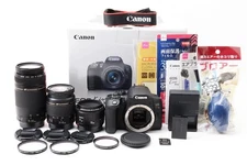 Digital SLR CANON EOS Kiss X10i Standard & Telephoto & Single-focus Triple Lens