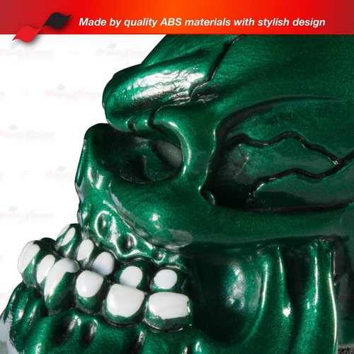 SKULL HEAD Gear Shift Knobs 5/6 MT Speed Rubber Adapters Universal Car Type Fit - Bild 6 von 13