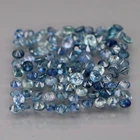 Round Diamond Cut 1.5 to 2mm.Heated Blue Sapphire Madagascar 100Pcs/2.97Ct.