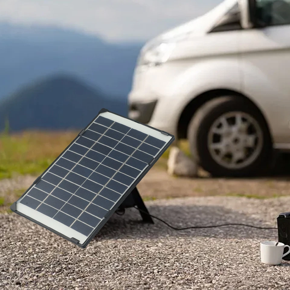 Outdoor Solar Panel 12V Solar Panel Garden Compact Design Long-Lasting - Bild 4 von 4