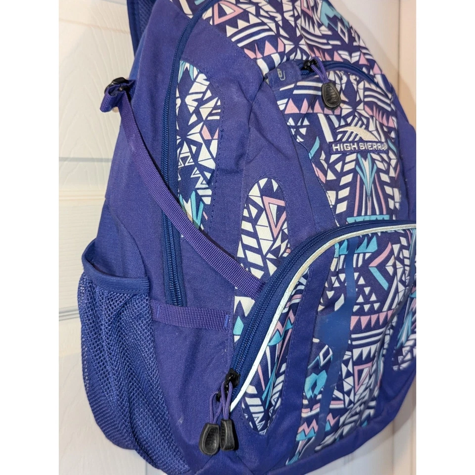 High Sierra Loop Backpack Travel Hiking Camping Work Bookbag with tablet sleeve - Image 3 of 4