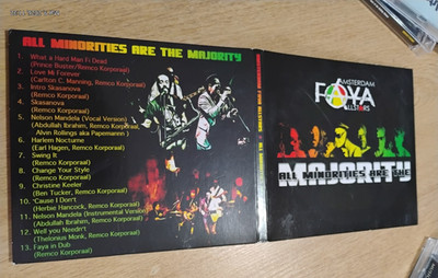 AMSTERDAM FAYA ALLSTARS ALL MINORITES ARE THE MAJORITY CD - FREEPOST
