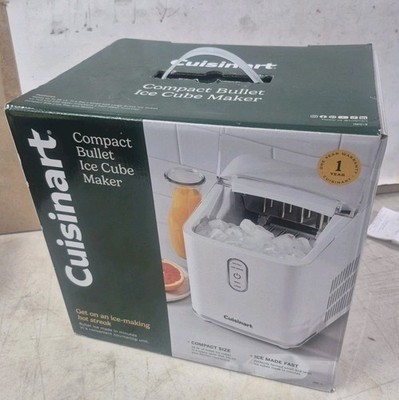 Cuisinart Bullet Ice Maker IMC-12 Countertop Cube Machine, White