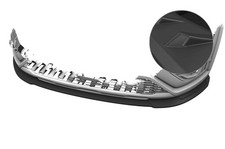 Cup Spoiler Lippe Front lackierfreundlich mit ABE für Dacia Jogger CSL935-L