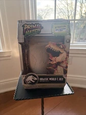 Jurassic World Park Primal Hatch T-REX Tyrannosaurus Rex Dinosaur Egg Figure