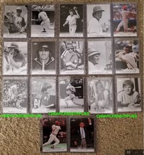 2011 LEAF PETE ROSE LEGACY MLB COMPLETE REVERSE NEGATIVE 17 CARD SET RARE 1/1 ?