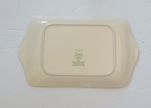 Spode CHRISTMAS TREE 2020 Annual Collection 12” Dessert Tray Microwave Safe - Picture 2 of 3