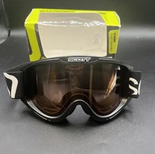Scott Classic Black  Amplifier Fog Wintersport Skiing Snowboarding Goggles