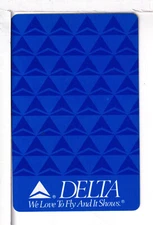 Single Airline Playing Card "Delta Airlines, DAL311A" Chan/Mertens #, Stand