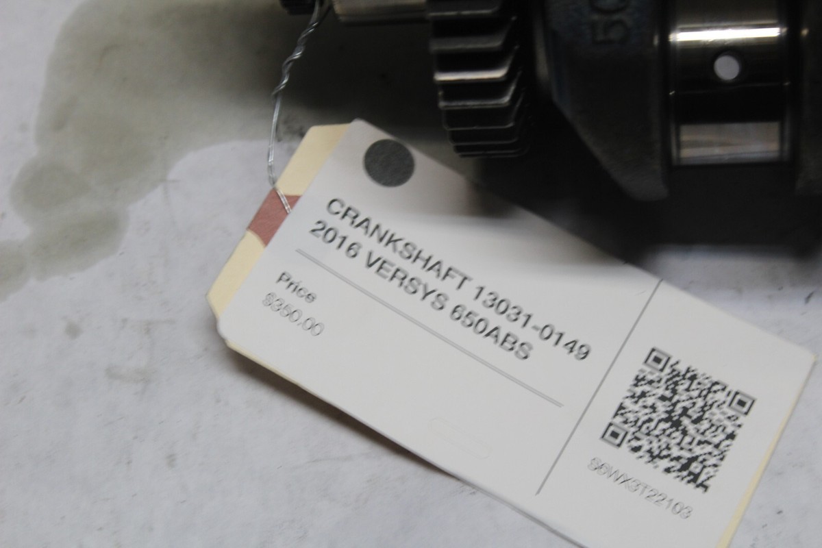 CRANKSHAFT 13031-0149 2016 KAWASAKI VERSYS 650ABS | eBay