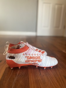 Adidas Adizero 8.0 Botines De Fútbol 3 Rayas tamaño real 11 Blanco Naranja  EE7452 | eBay